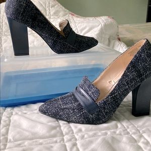 Nine West penny loafer pump